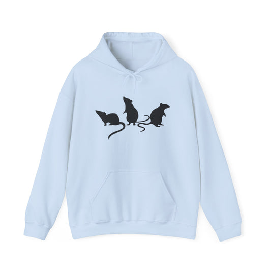 3 little rats Unisex Heavy Blendâ„¢ Hooded Sweatshirt