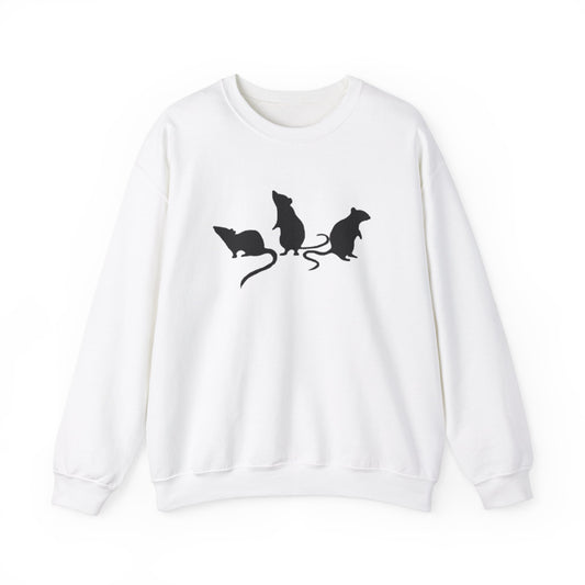 3 little rats Unisex Heavy Blendâ„¢ Crewneck Sweatshirt