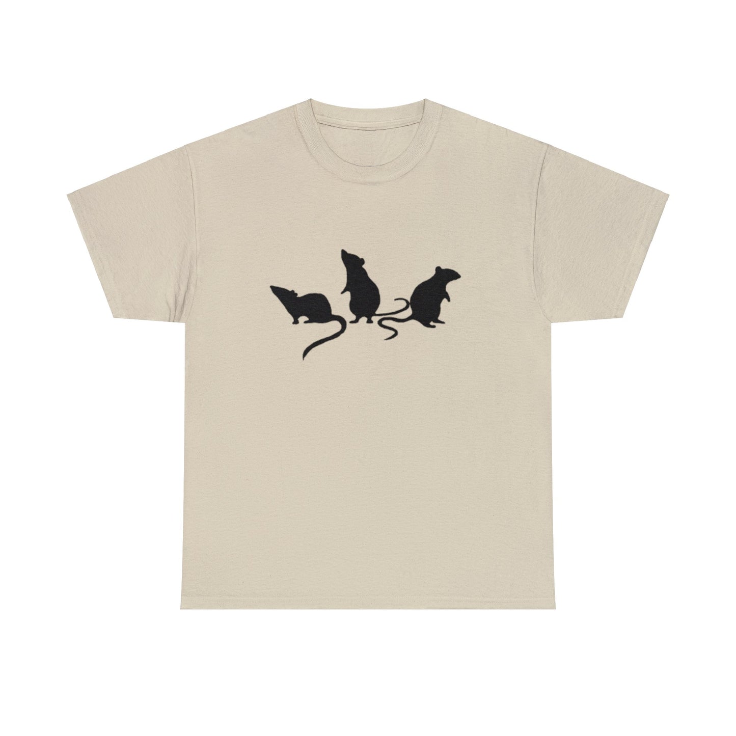 3 little rats Unisex Heavy Cotton Tee