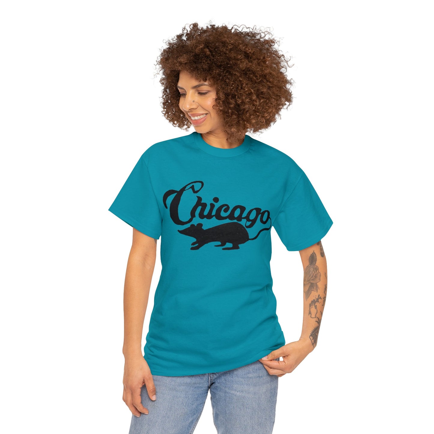 Chicago rats Unisex Heavy Cotton Tee