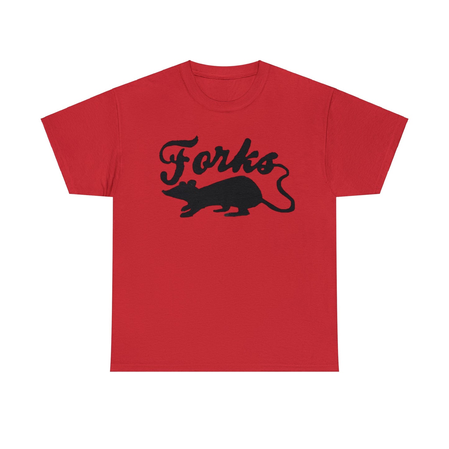 Forks Washington Rats Unisex Heavy Cotton Tee