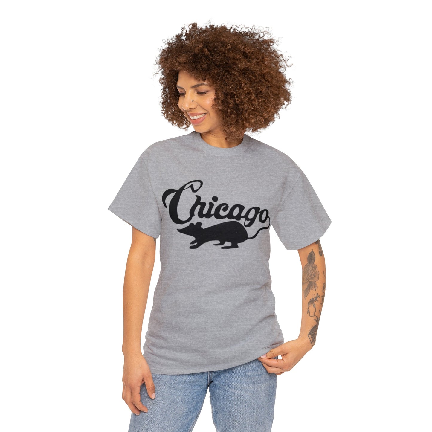 Chicago rats Unisex Heavy Cotton Tee