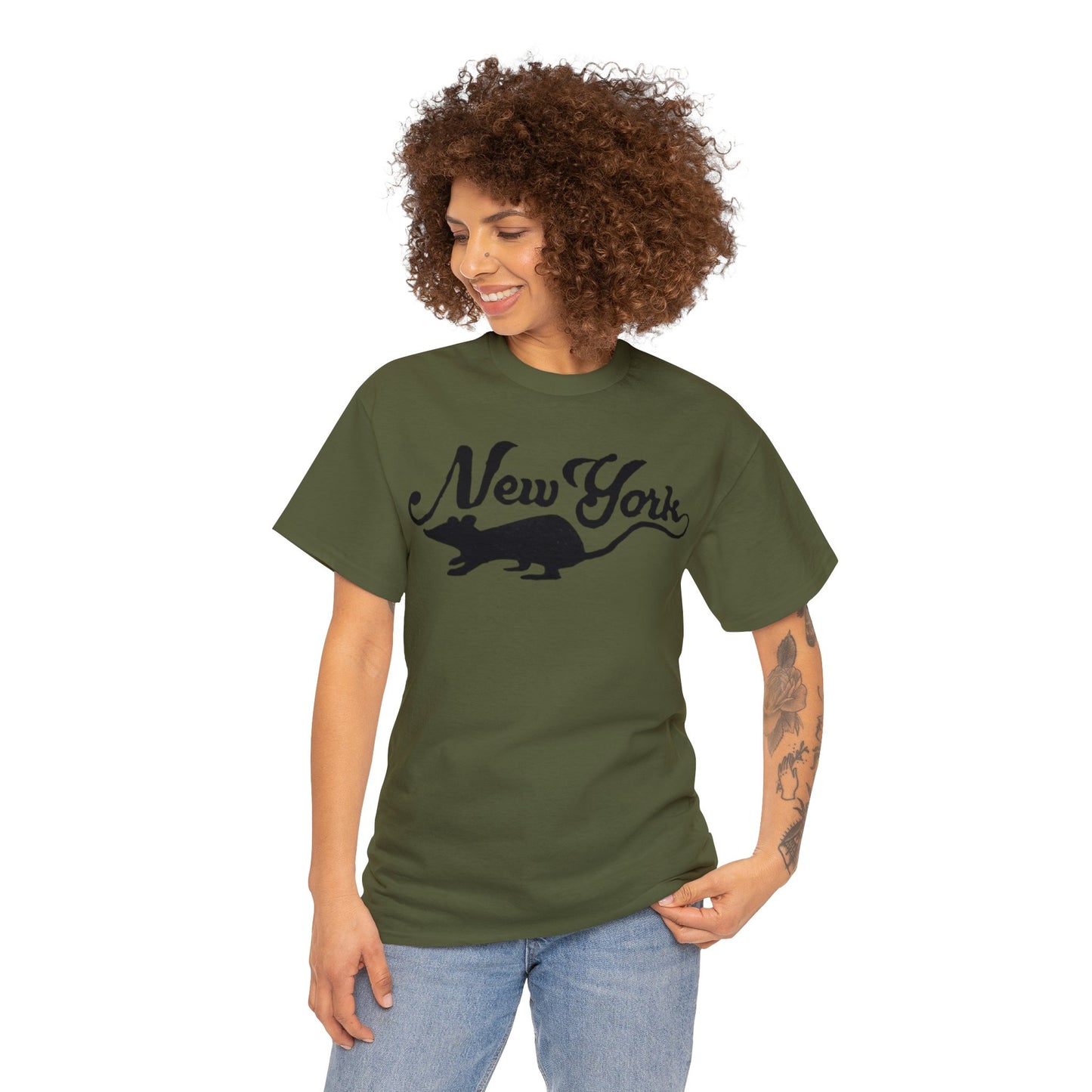 New York Rats Unisex Heavy Cotton Tee