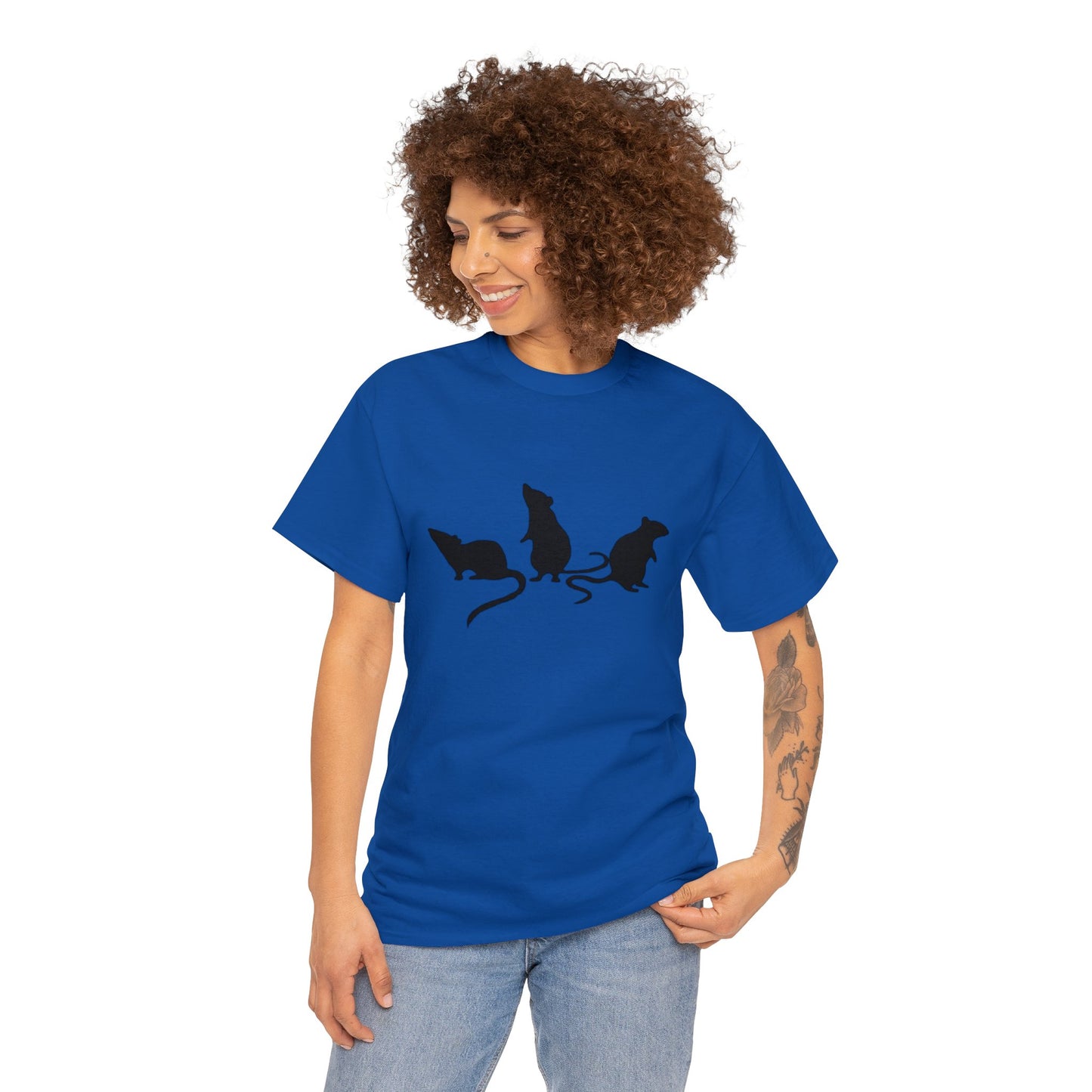 3 little rats Unisex Heavy Cotton Tee