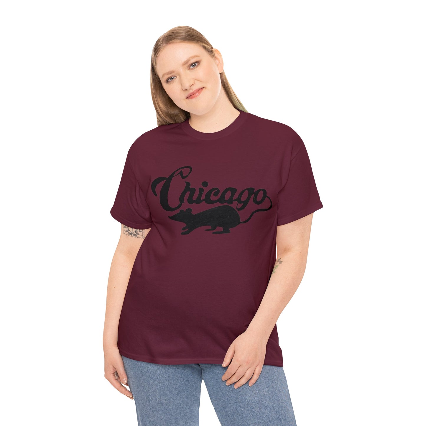 Chicago rats Unisex Heavy Cotton Tee