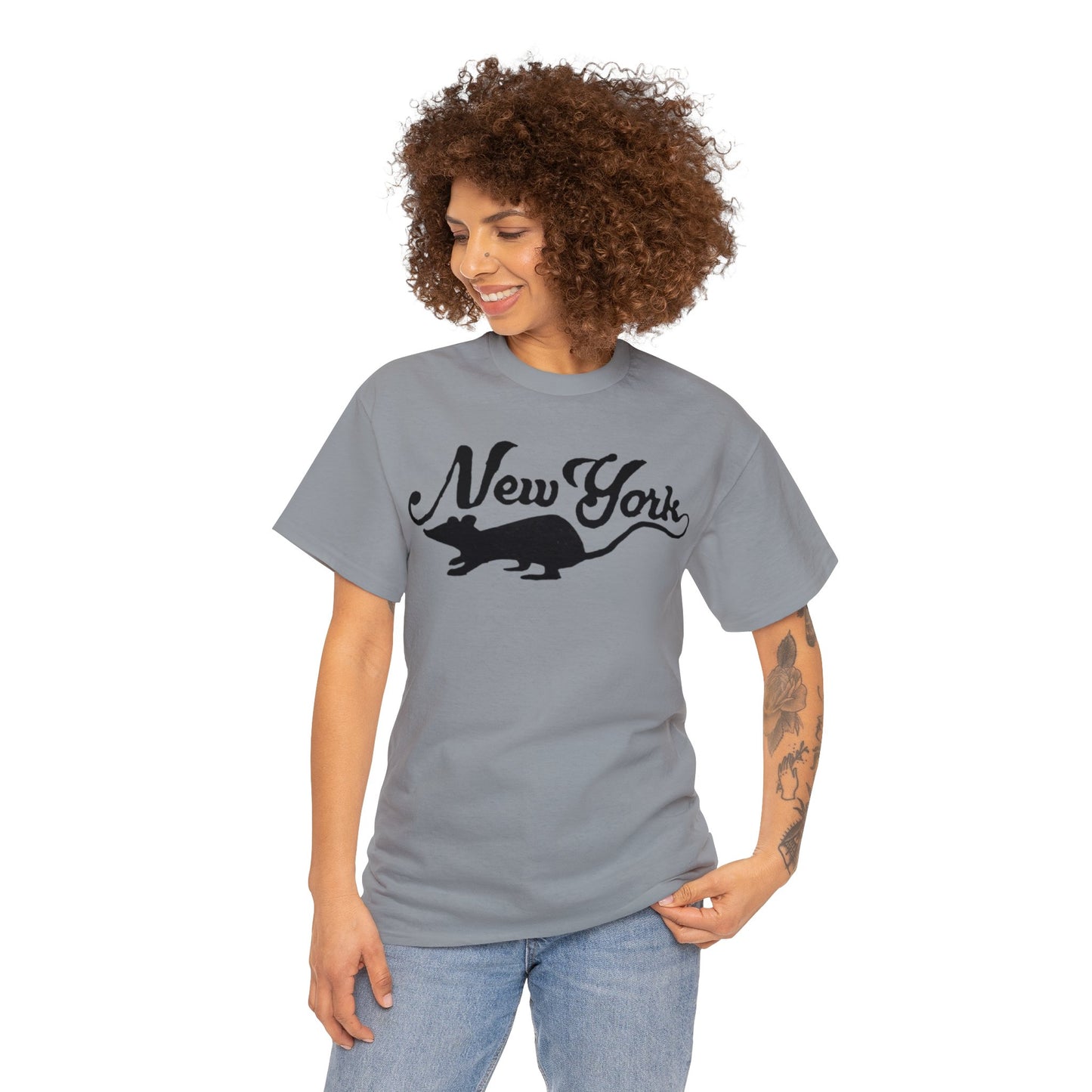 New York Rats Unisex Heavy Cotton Tee