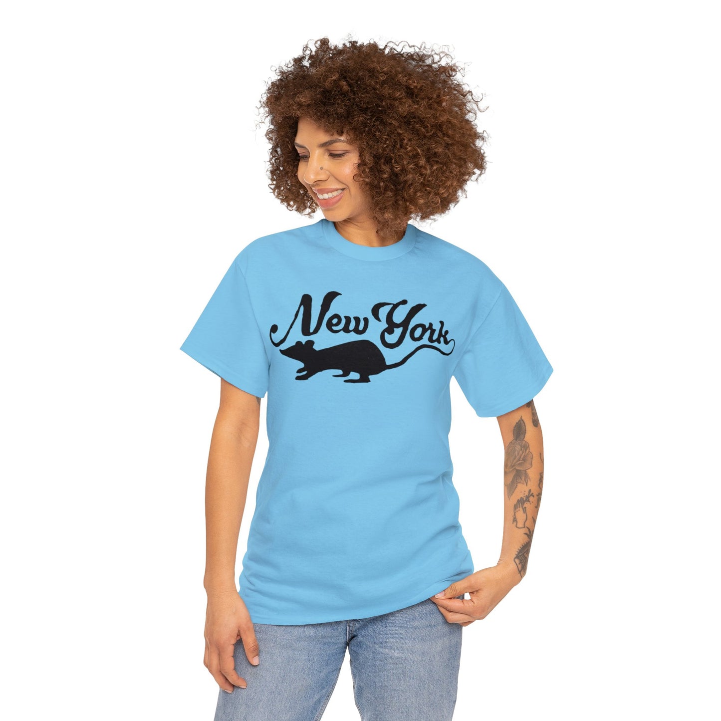 New York Rats Unisex Heavy Cotton Tee