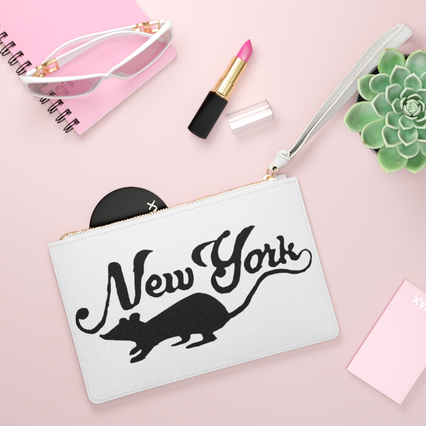 New York Rats Clutch Bag
