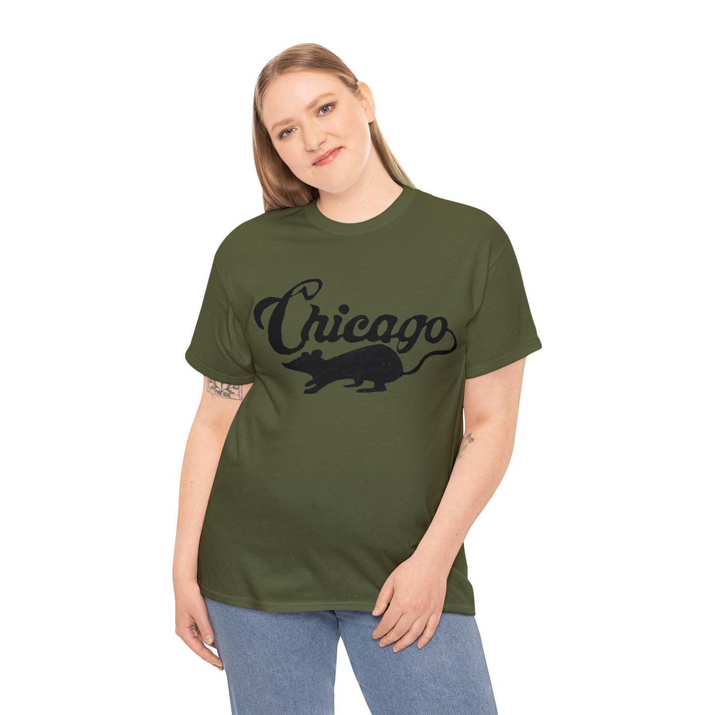 Chicago rats Unisex Heavy Cotton Tee