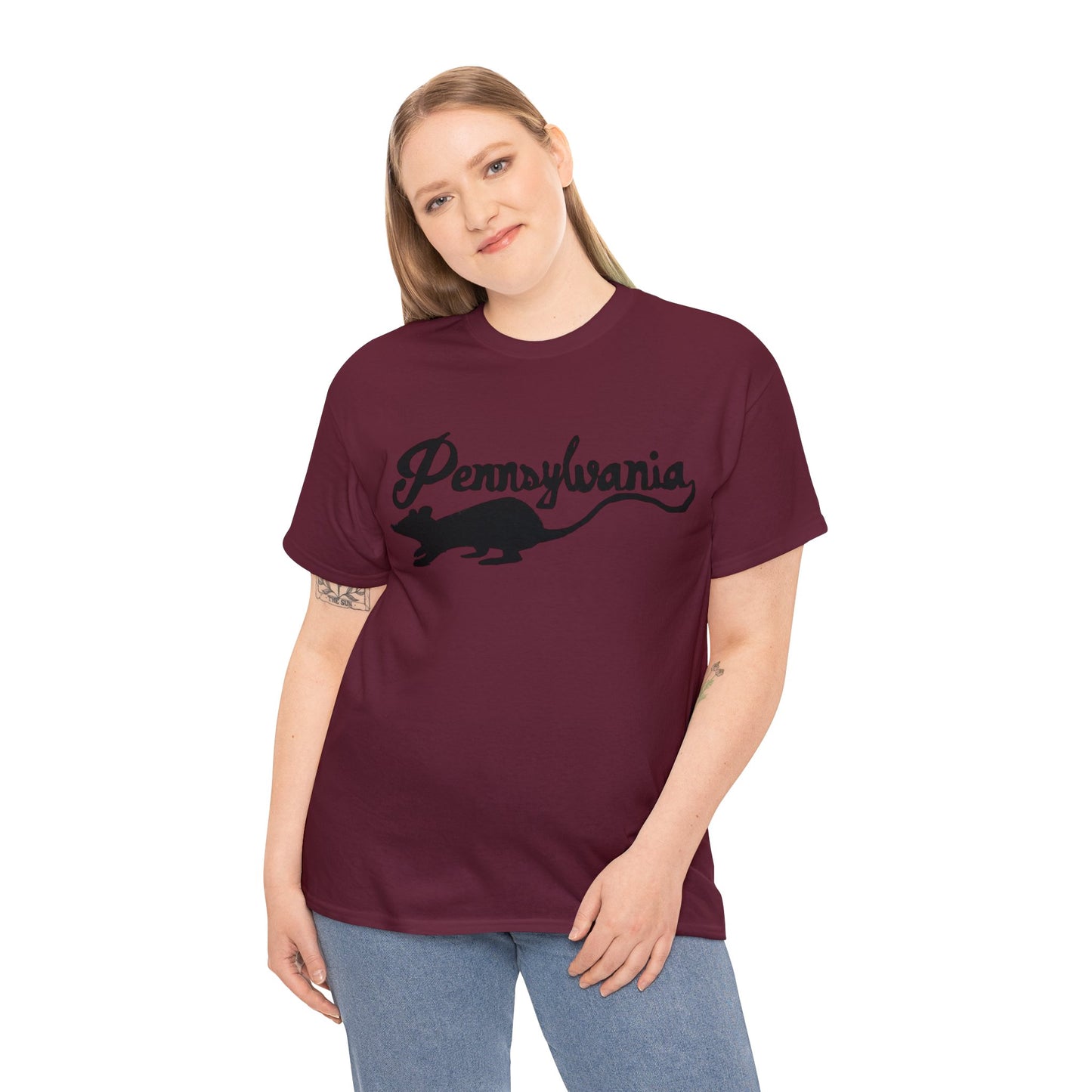 Pennsylvania Rats Unisex Heavy Cotton Tee