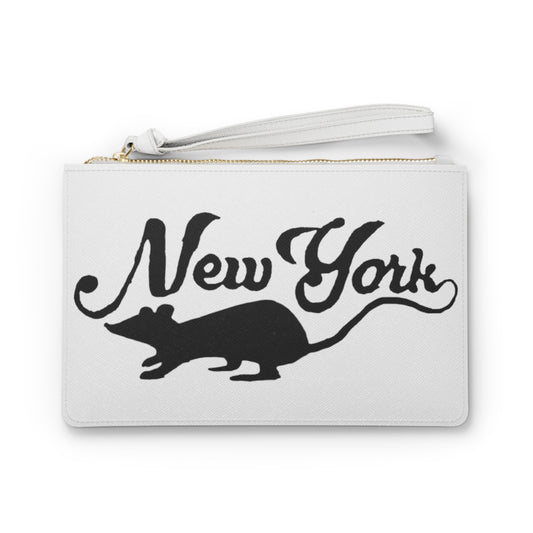 New York Rats Clutch Bag