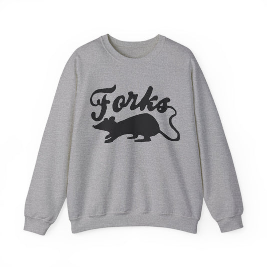 Forks Washington twilight rats Unisex Heavy Blend™ Crewneck Sweatshirt