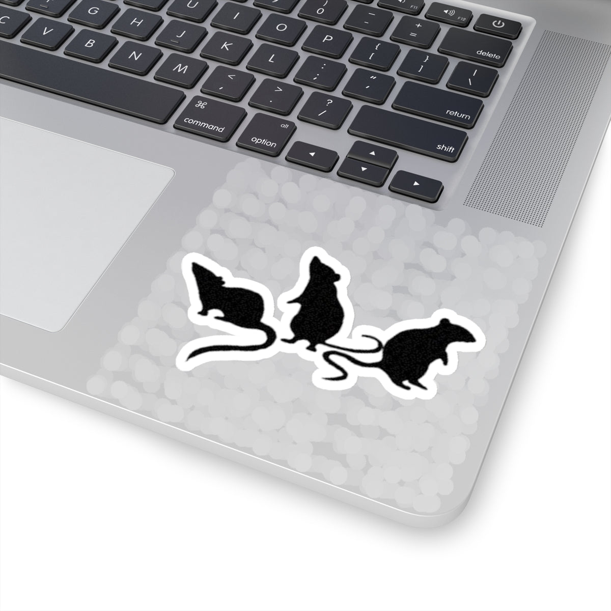 3 little rats Kiss-Cut Stickers