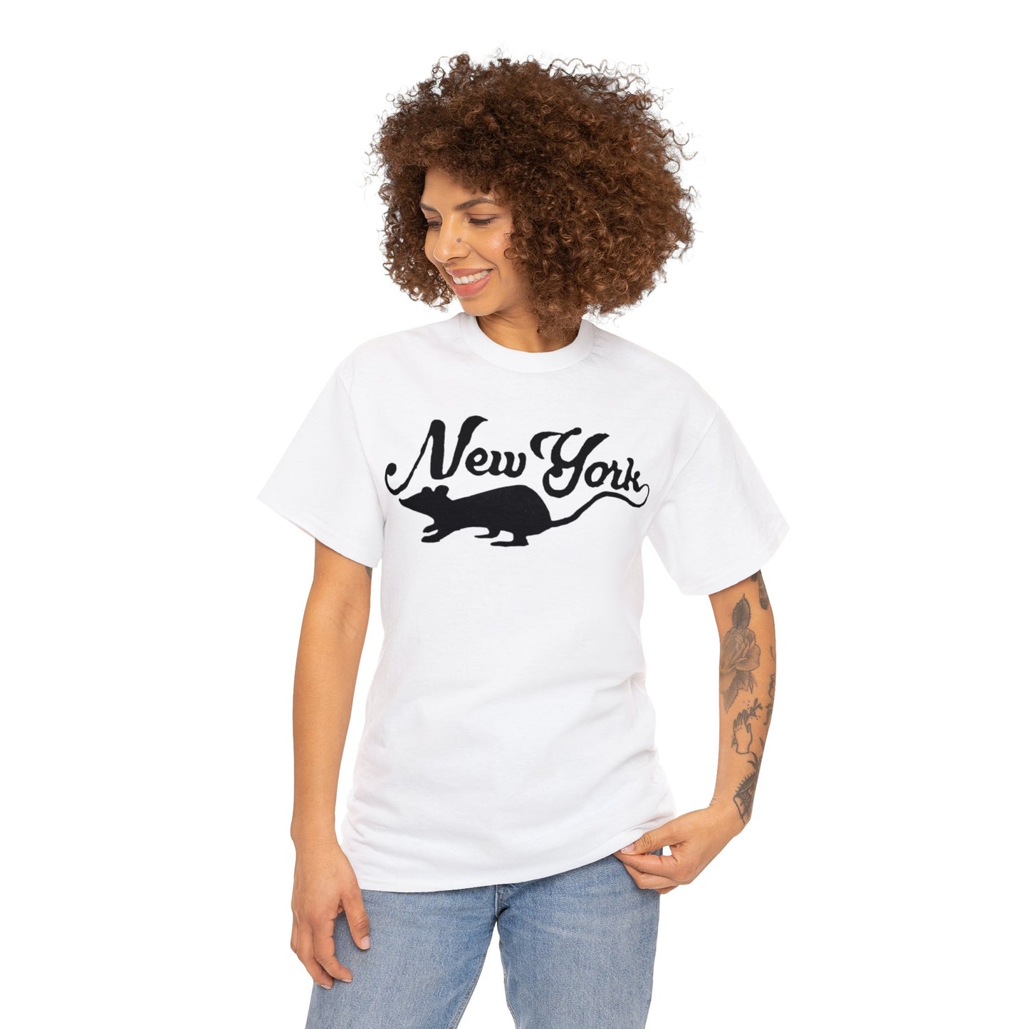 New York Rats Unisex Heavy Cotton Tee