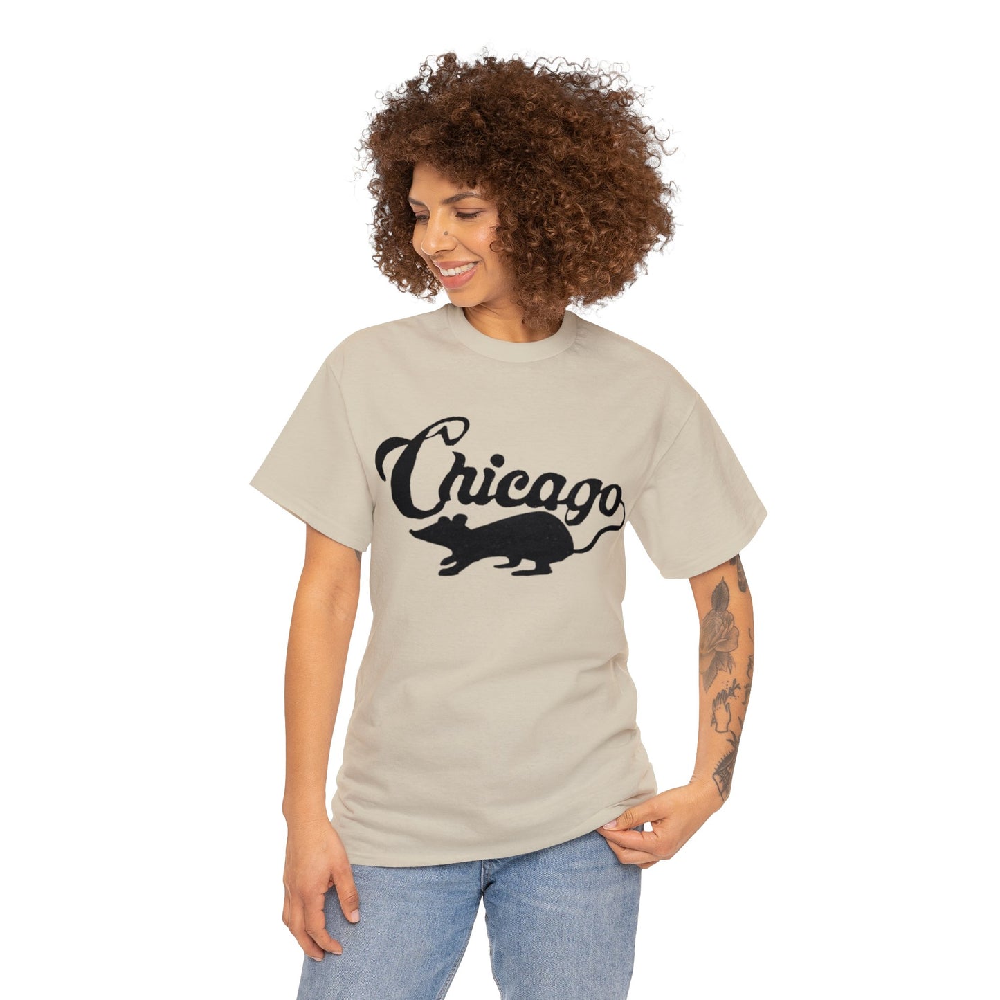 Chicago rats Unisex Heavy Cotton Tee