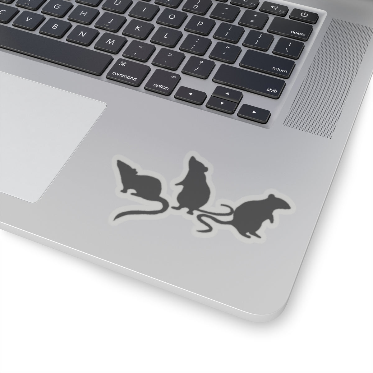 3 little rats Kiss-Cut Stickers