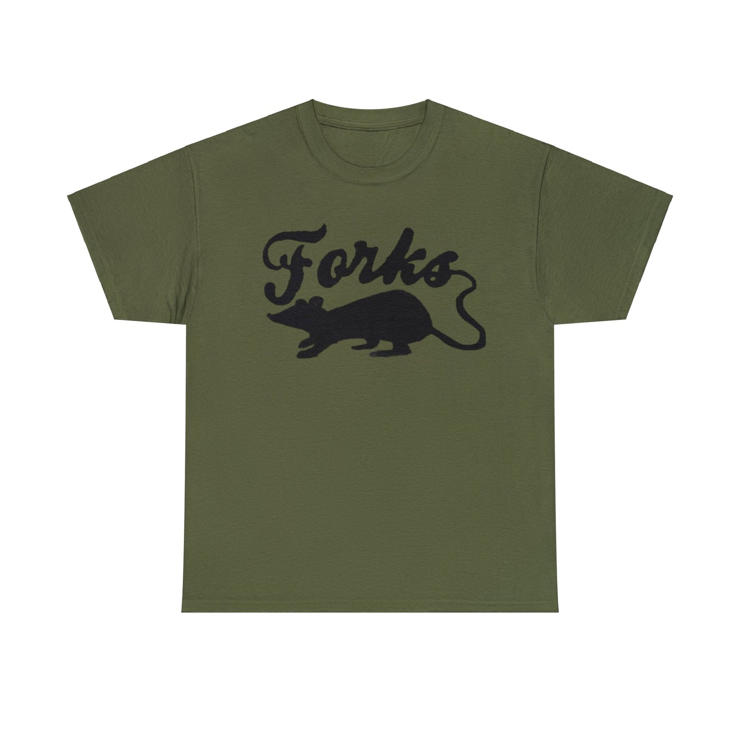 Forks Washington Rats Unisex Heavy Cotton Tee