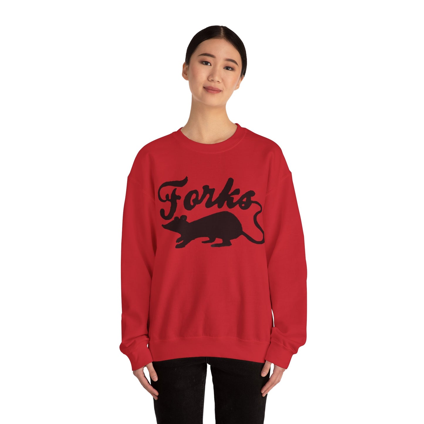 Forks Washington twilight rats Unisex Heavy Blend™ Crewneck Sweatshirt