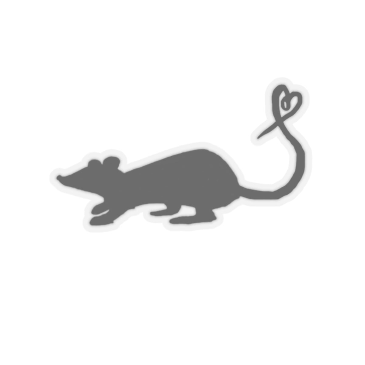 I heart Rats sticker