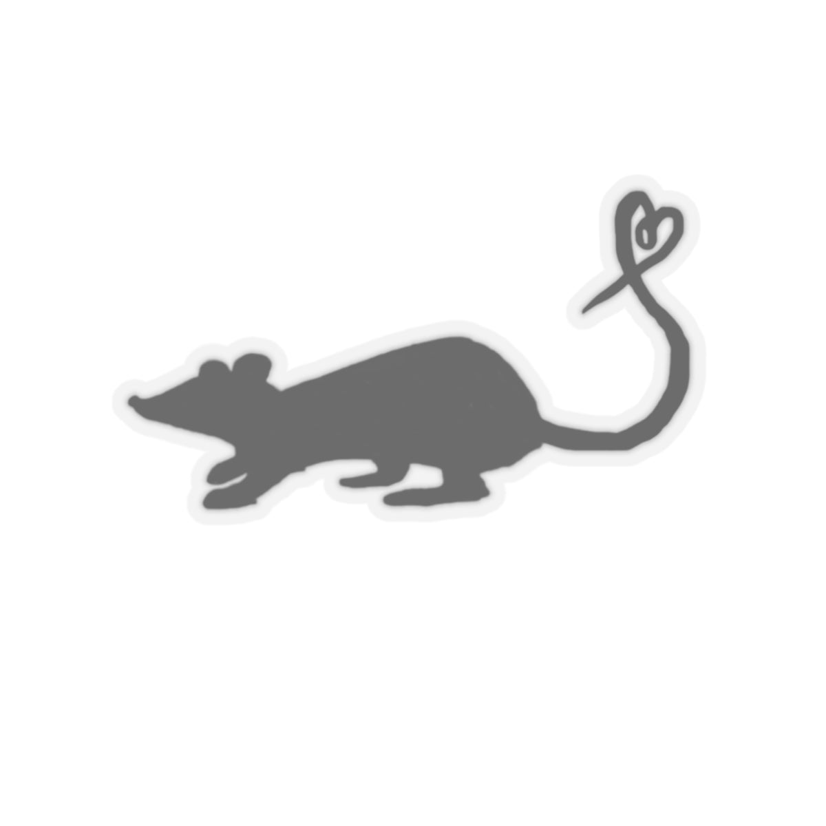 I heart Rats sticker