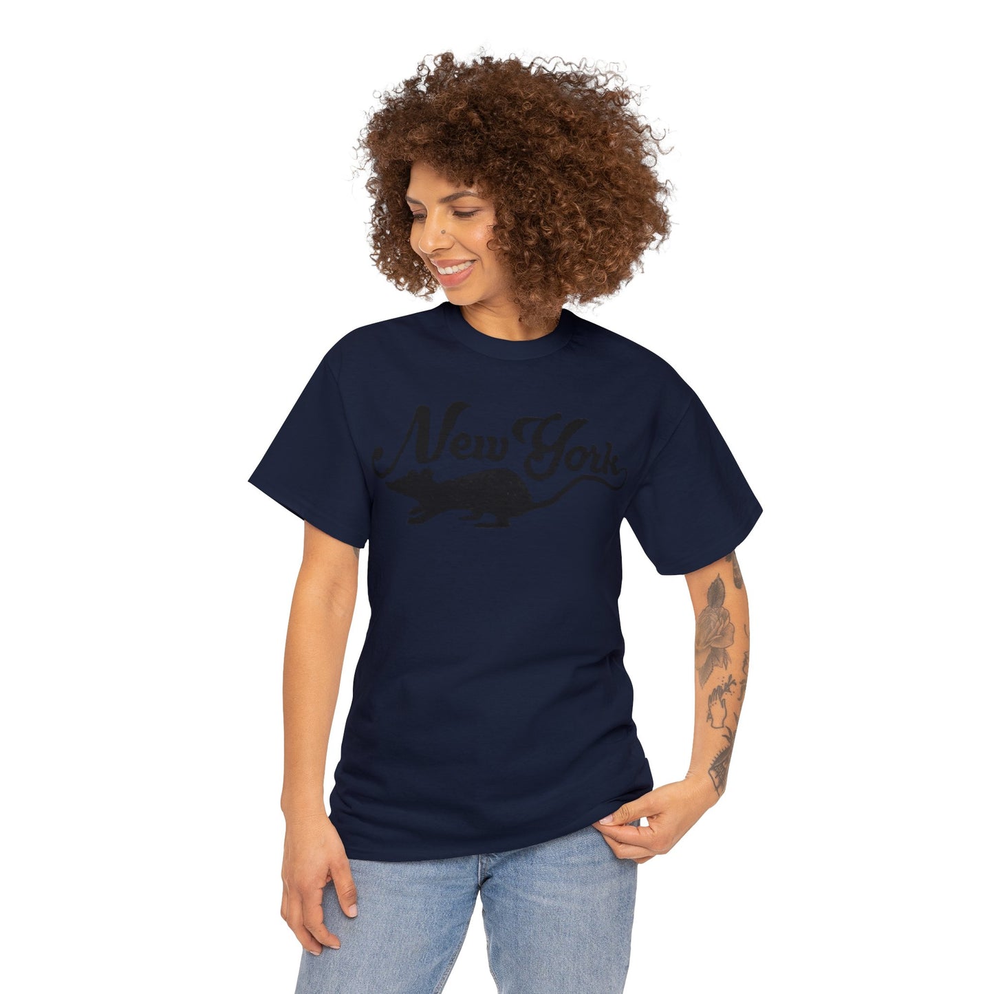 New York Rats Unisex Heavy Cotton Tee