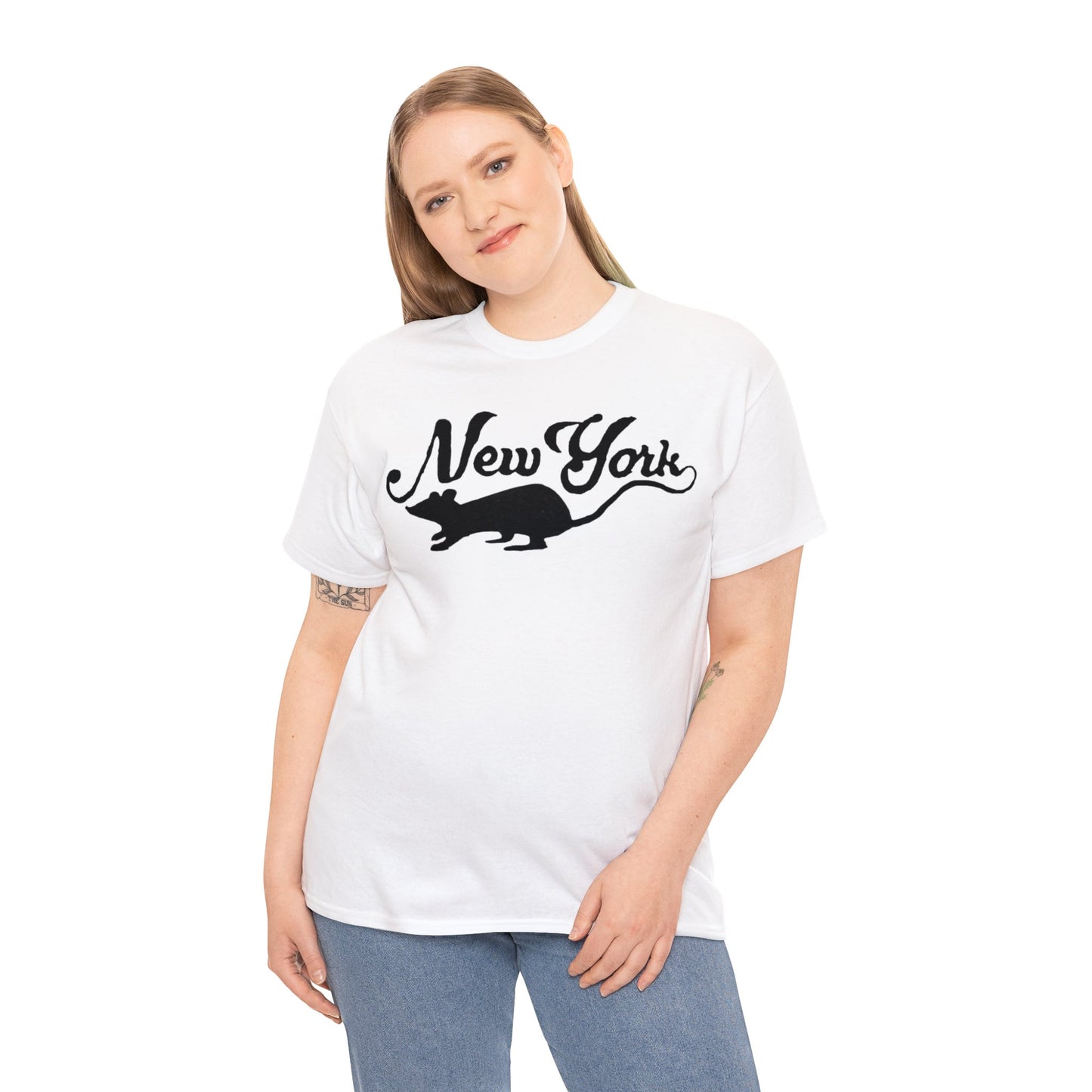 New York Rats Unisex Heavy Cotton Tee