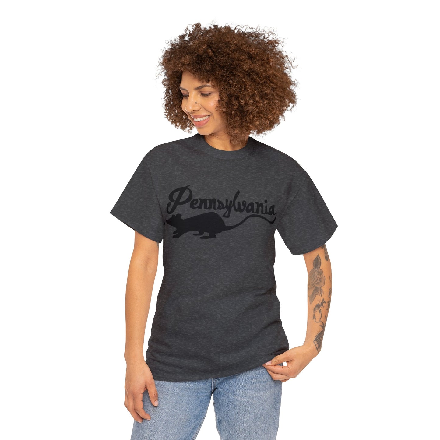 Pennsylvania Rats Unisex Heavy Cotton Tee