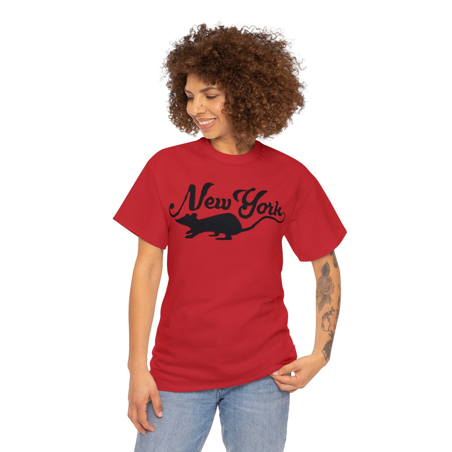 New York Rats Unisex Heavy Cotton Tee