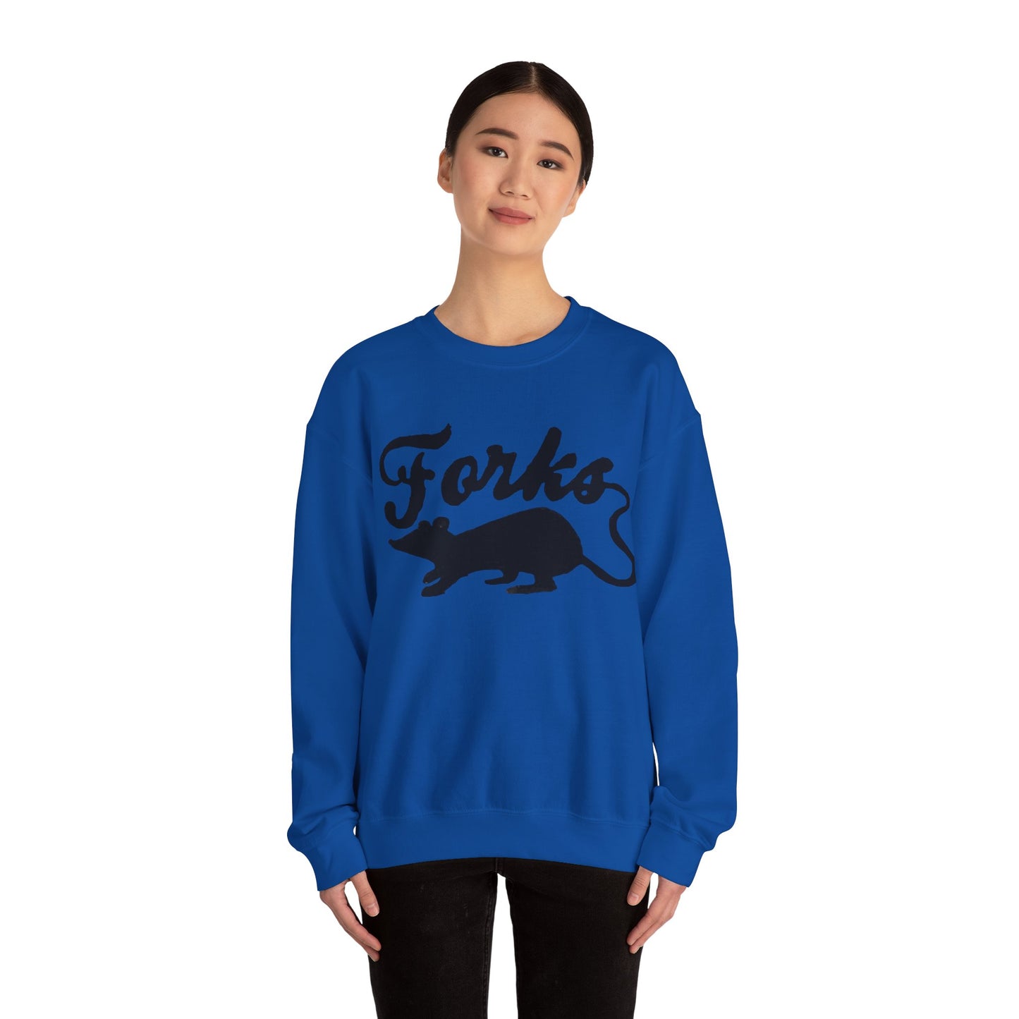 Forks Washington twilight rats Unisex Heavy Blend™ Crewneck Sweatshirt