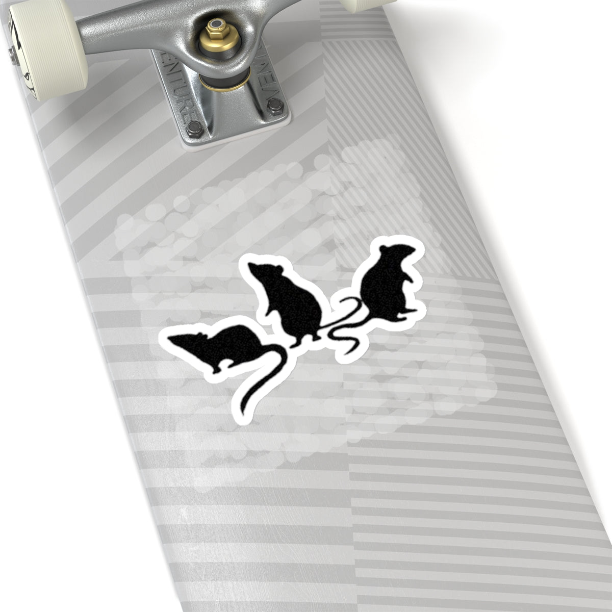 3 little rats Kiss-Cut Stickers