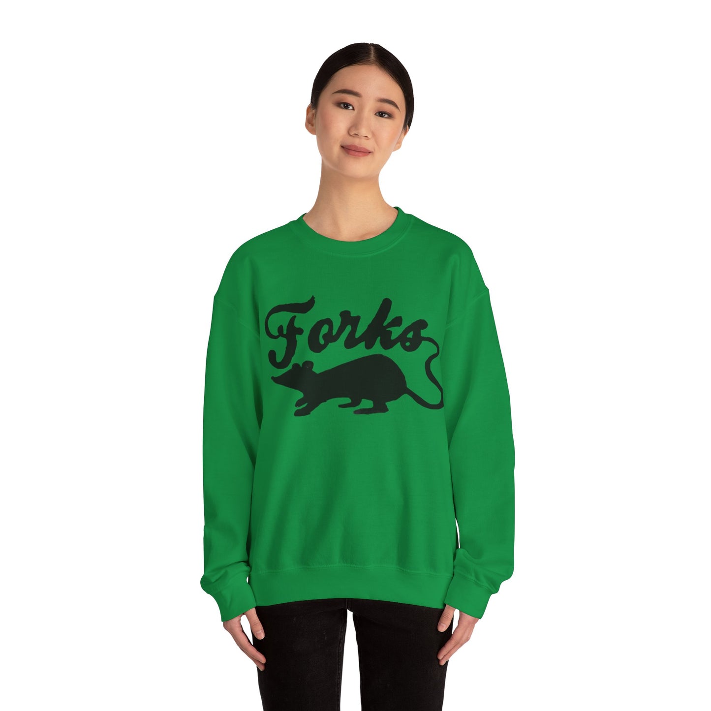 Forks Washington twilight rats Unisex Heavy Blend™ Crewneck Sweatshirt