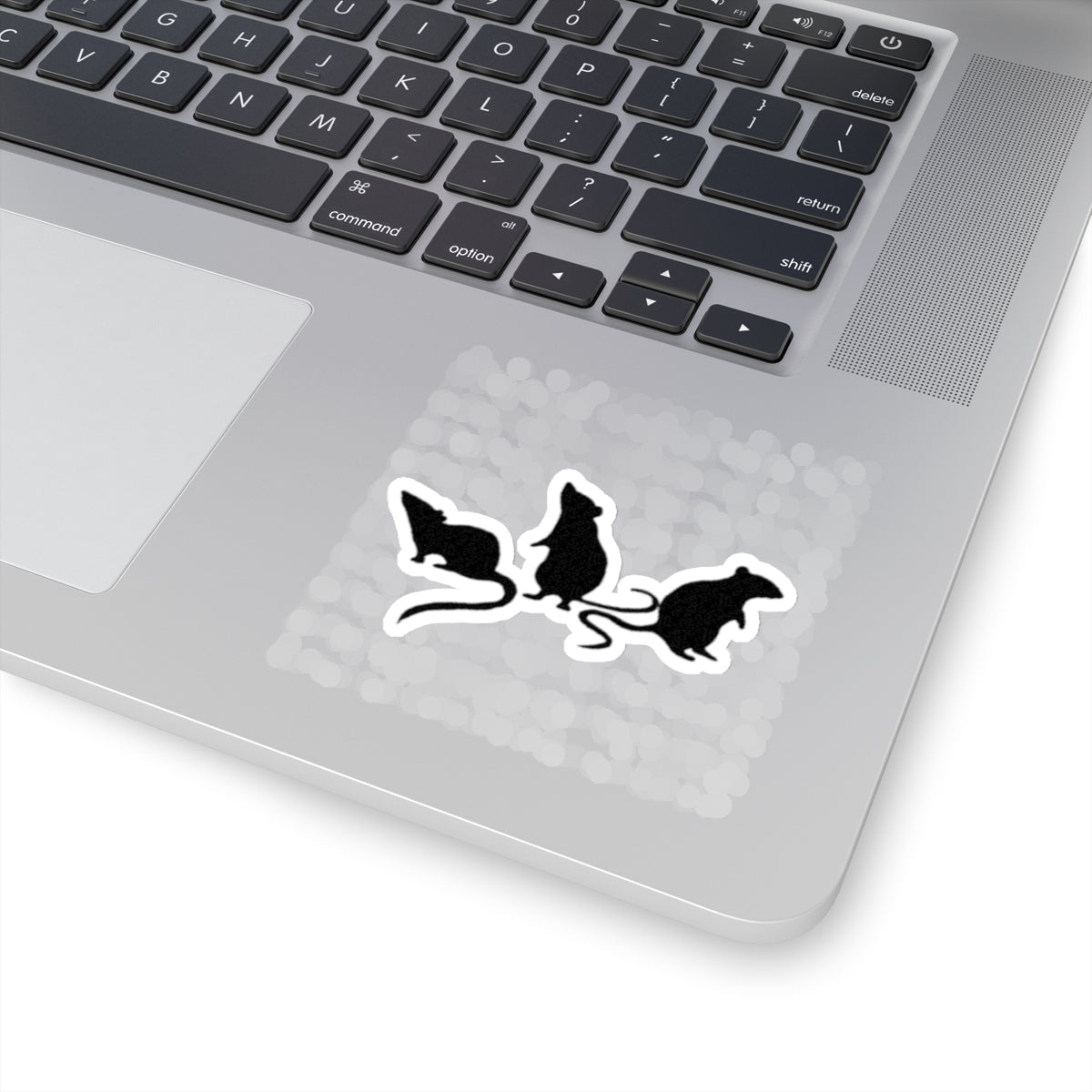 3 little rats Kiss-Cut Stickers