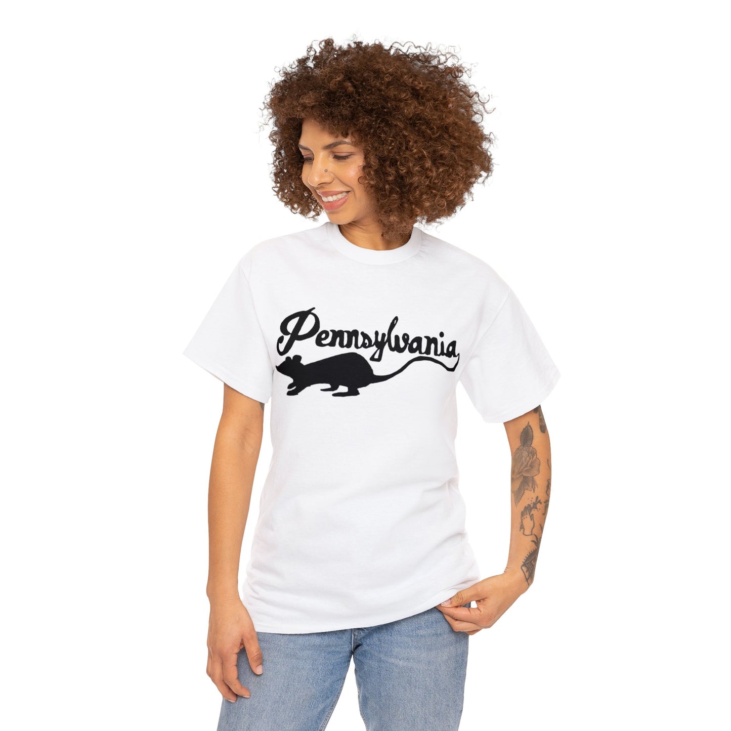 Pennsylvania Rats Unisex Heavy Cotton Tee